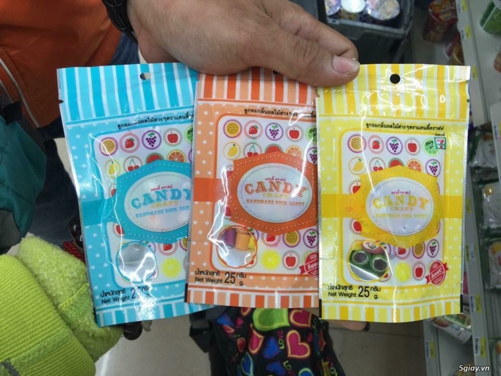 Bánh kẹo Thái Lan đủ món ăn vặt - 26