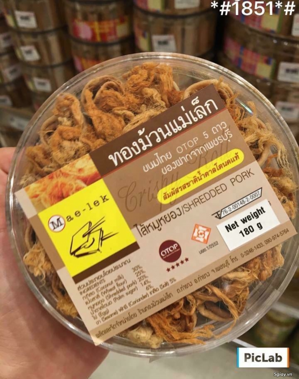 Bánh kẹo Thái Lan đủ món ăn vặt - 27