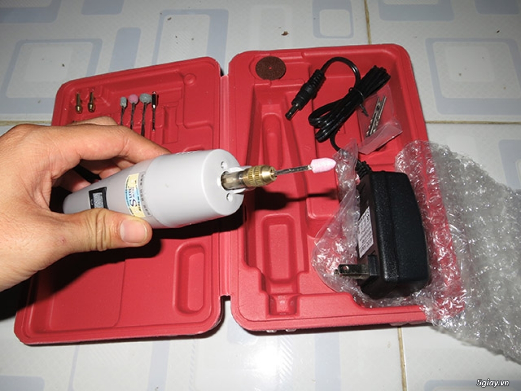 Máy khoan mini cầm tay | máy mài mini đa năng | Bộ máy khoan cầm tay đa năng - 2